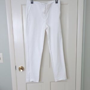 Vince Camuto Classic White Trousers